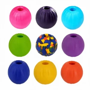 EVA foam dog ball – hollow, floating chew and training toy