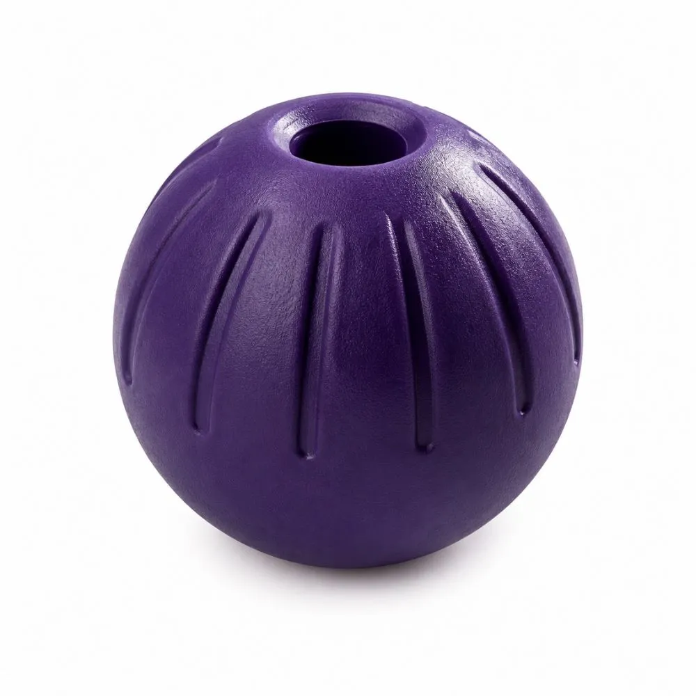 Dark purple EVA foam dog ball