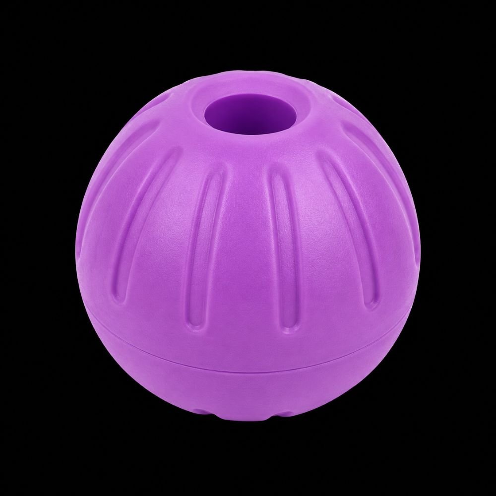 Purple EVA foam dog ball