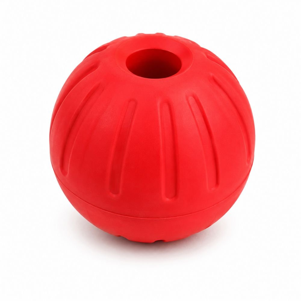 Red EVA foam dog ball