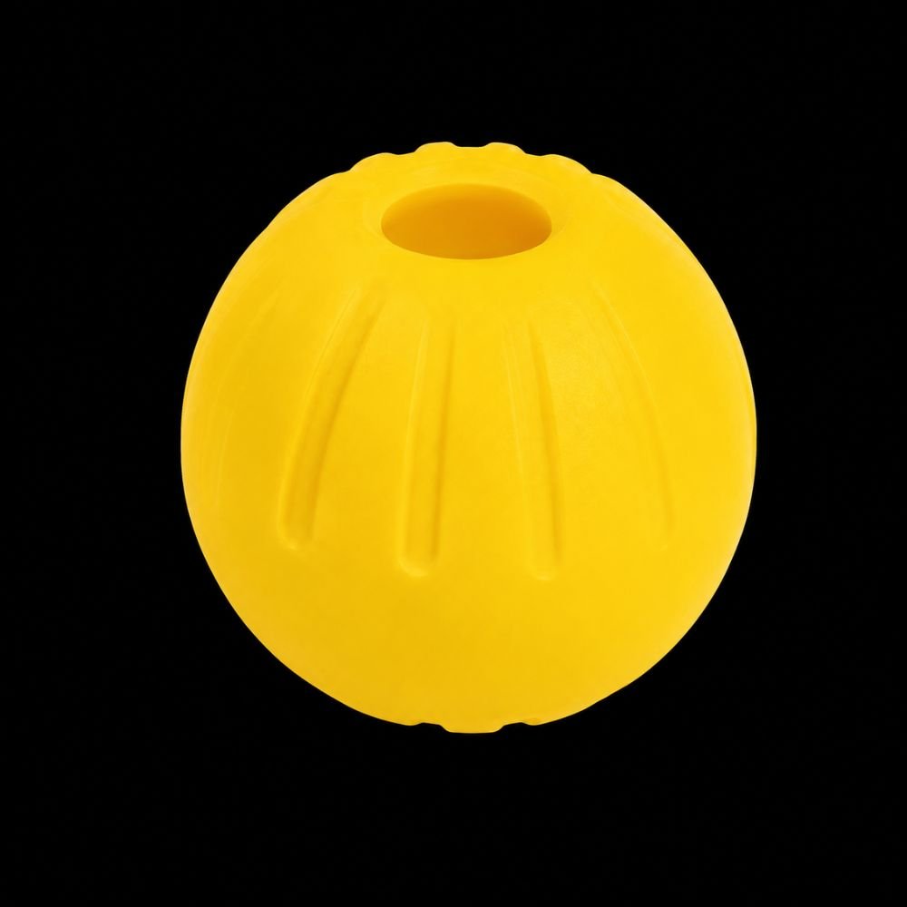 Yellow EVA foam dog ball