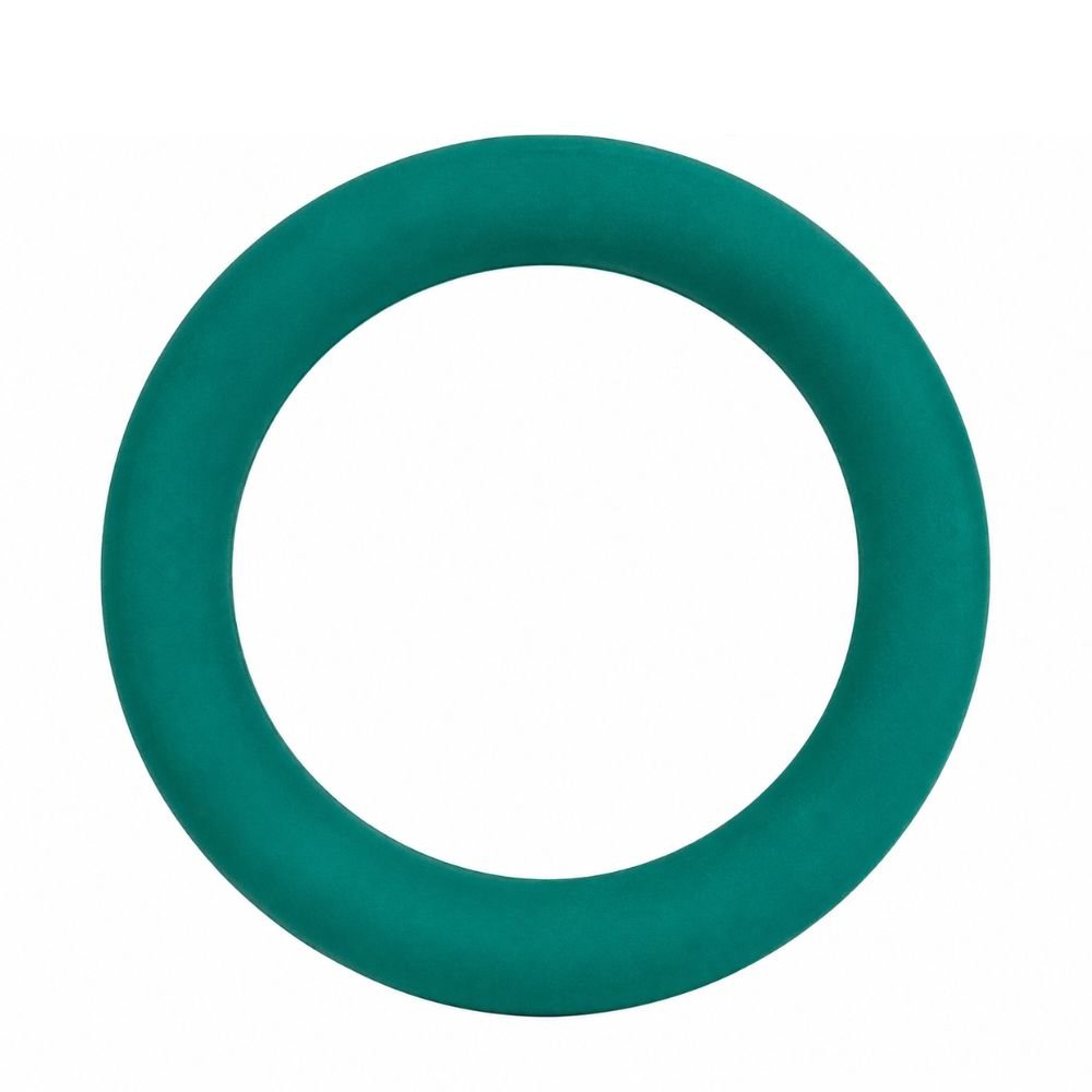 EVA foam dog pull ring in green