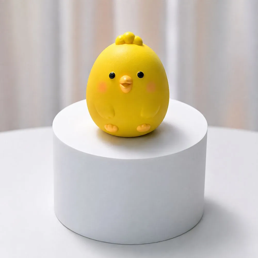 Squeaky rubber dog toy shown as a pair